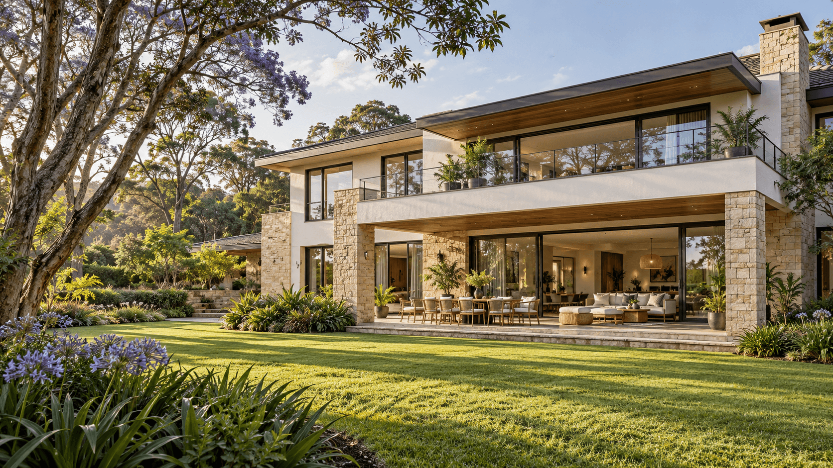 Illustrative garden and architectural details